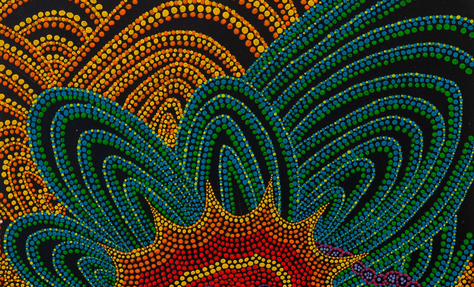Detail of The Watcher, arches